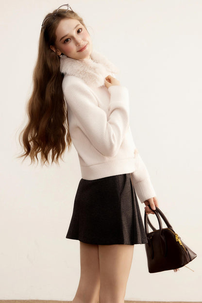 Furry Short Winter Jacket