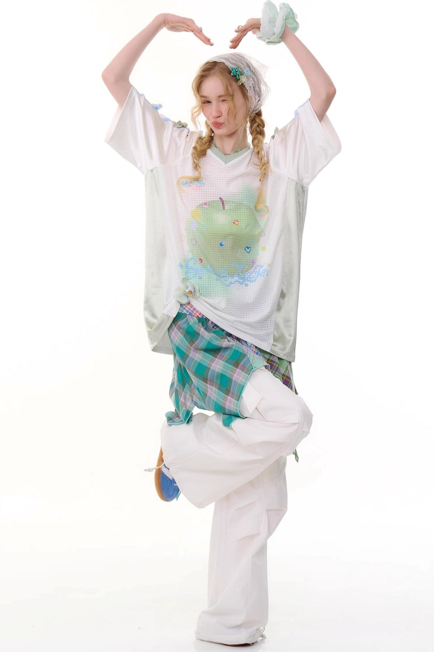 Summer Apple Print Tee