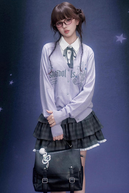 Celestial River Knit Cardigan Set