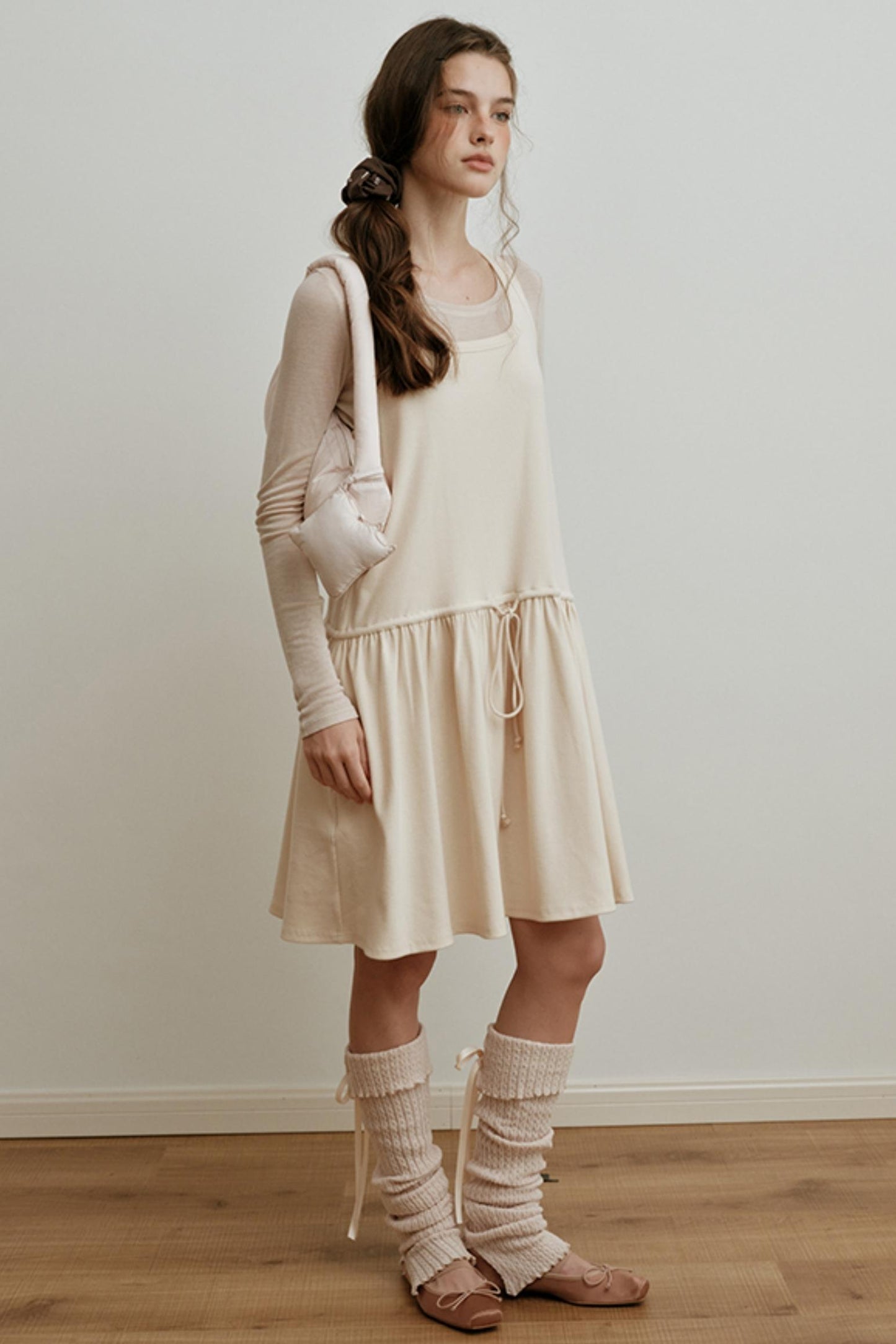 Soft Wool Blend Long-Sleeved Inner Top