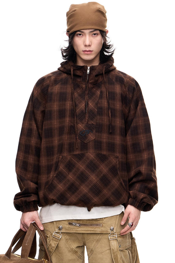 Kordelzug Retro Baggy Sweatshirt 