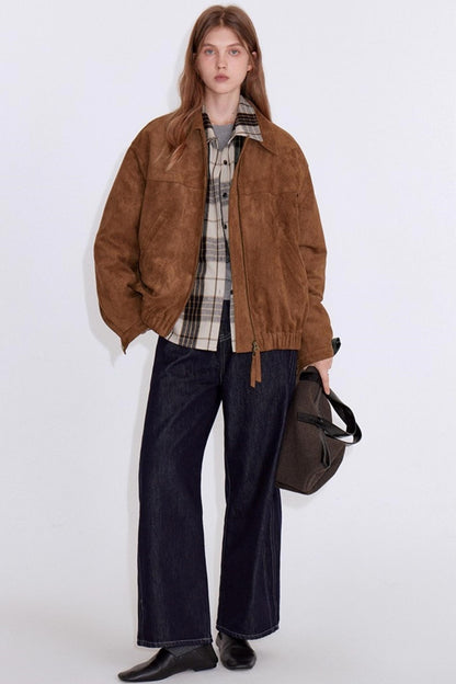 Misty Suede Feel Jacket