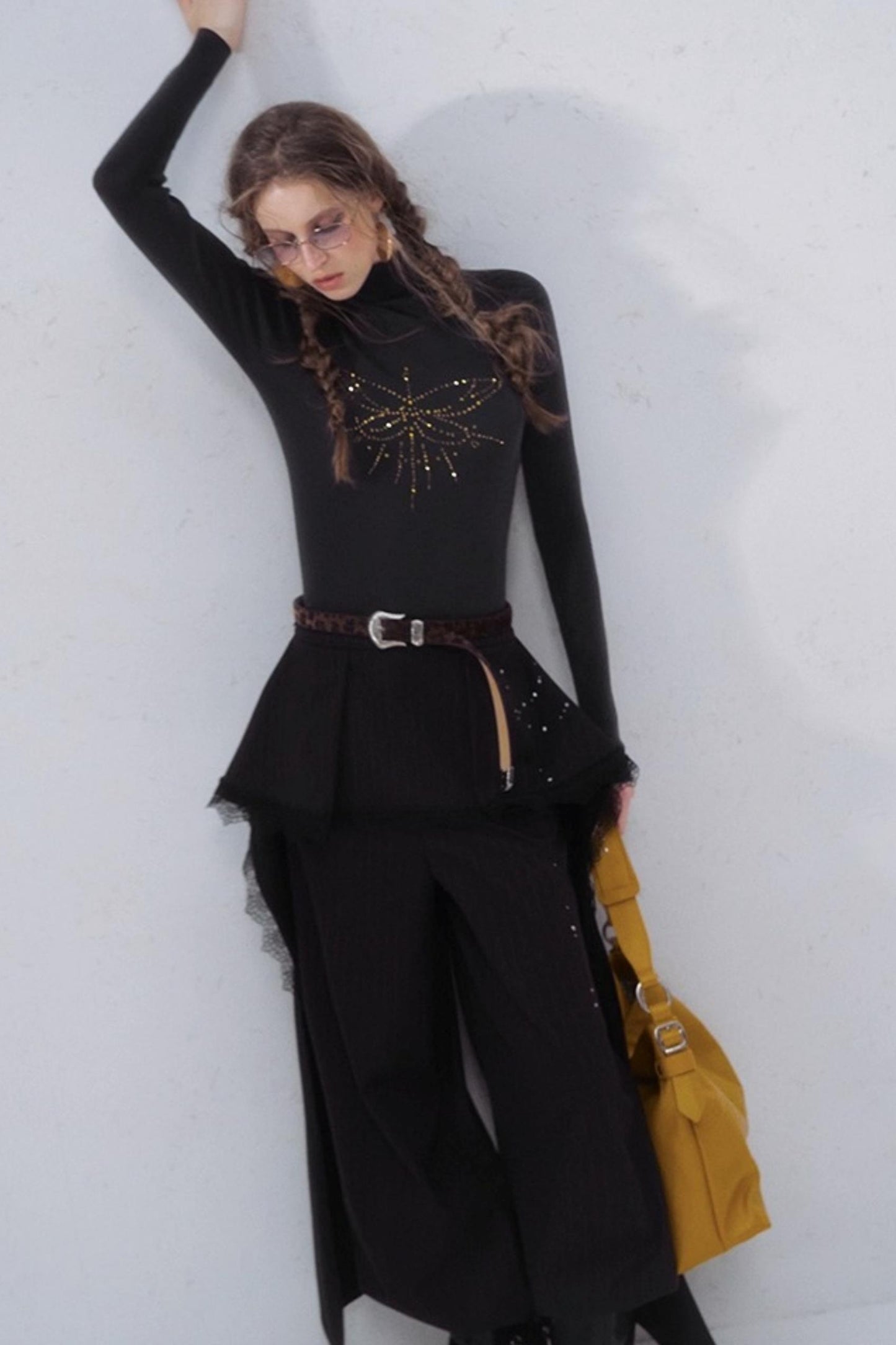 Gentle Respectfulness Wool Knit Top