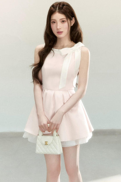 Elegante abito tutù rosa