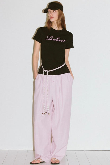 Summer Snowflake Cotton Short Sleeve T-Shirt