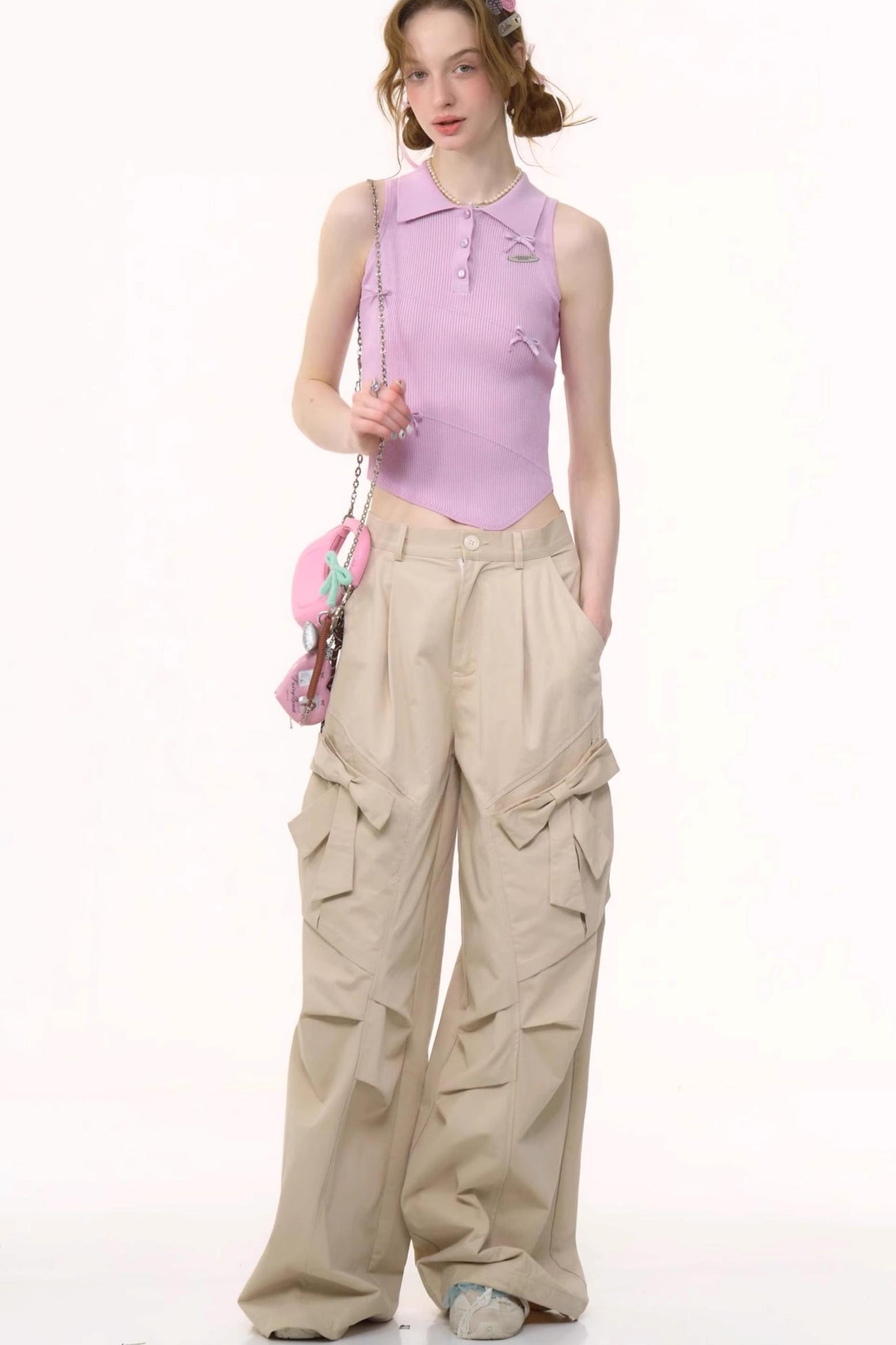 Chic Asymmetrical Polo Tank