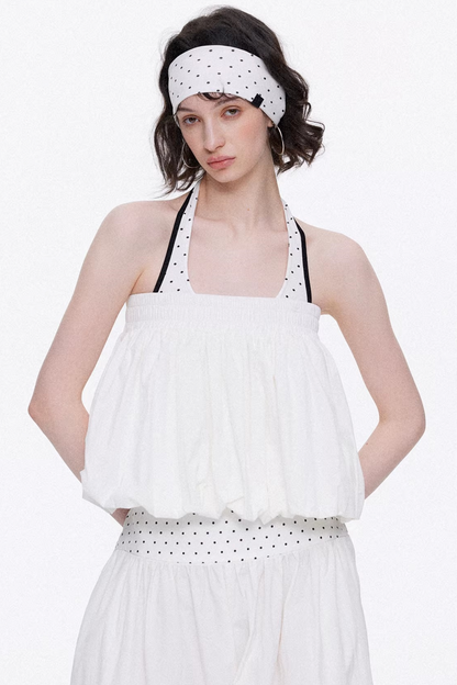 Backless Floral Tube Top Set-Up