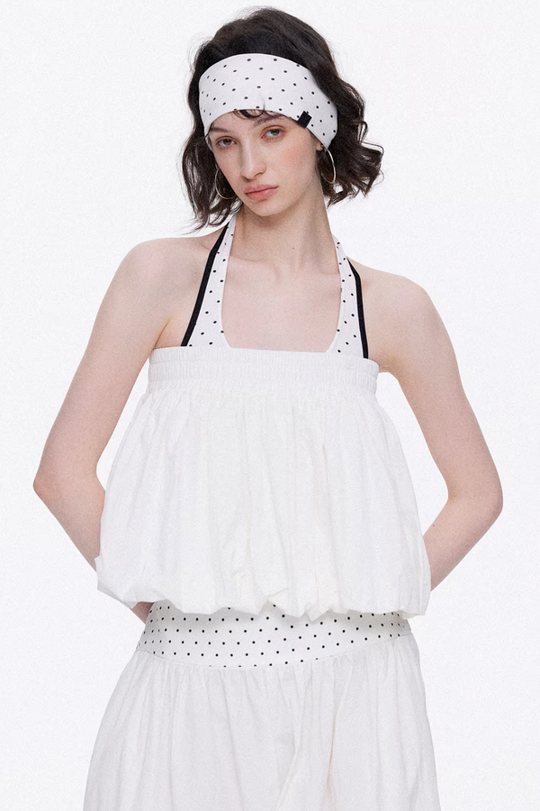 Backless Floral Tube Top Set-Up