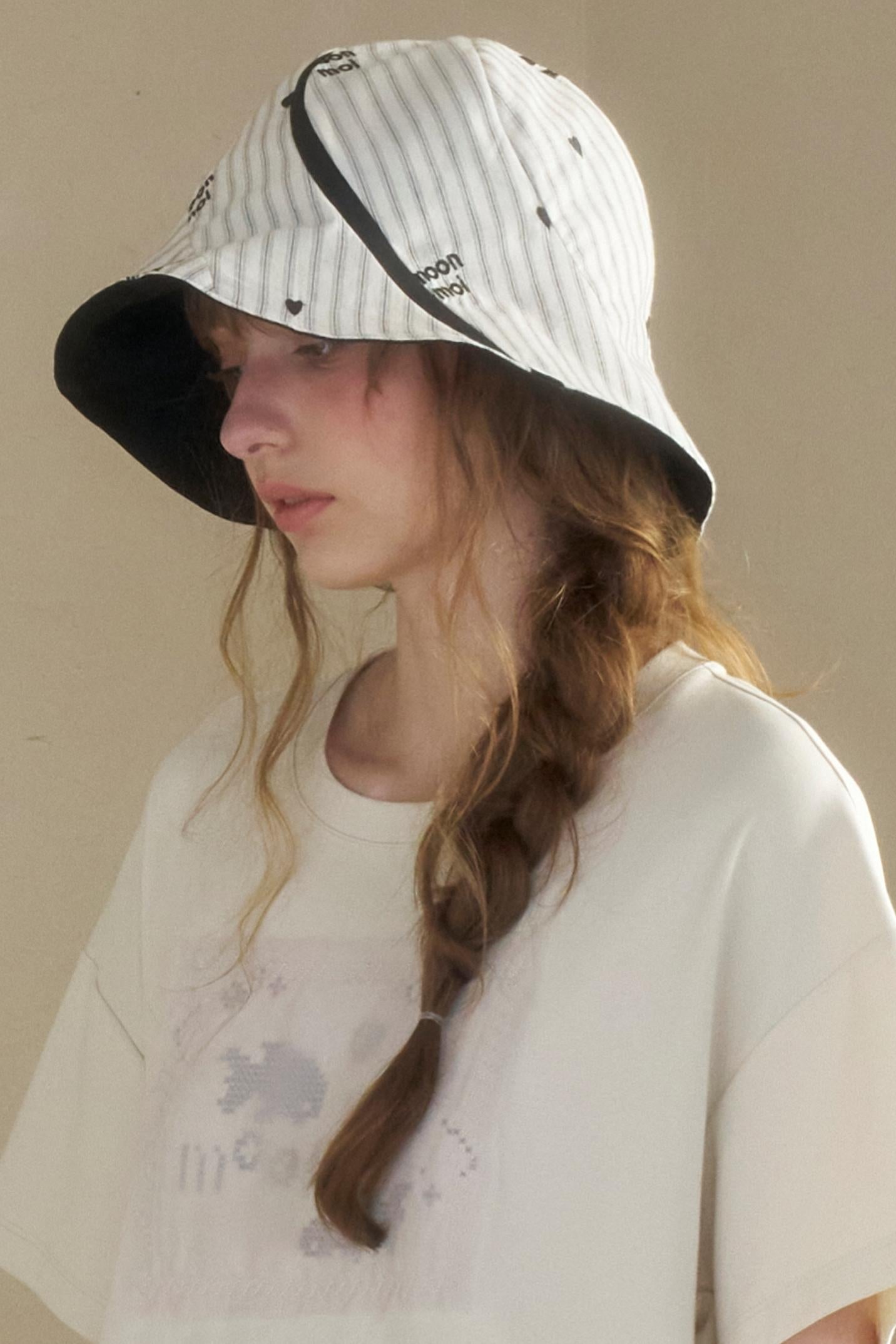 Diagonal Stripe Hat