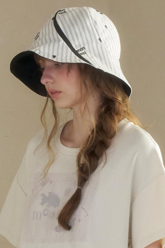 Diagonal Stripe Hat