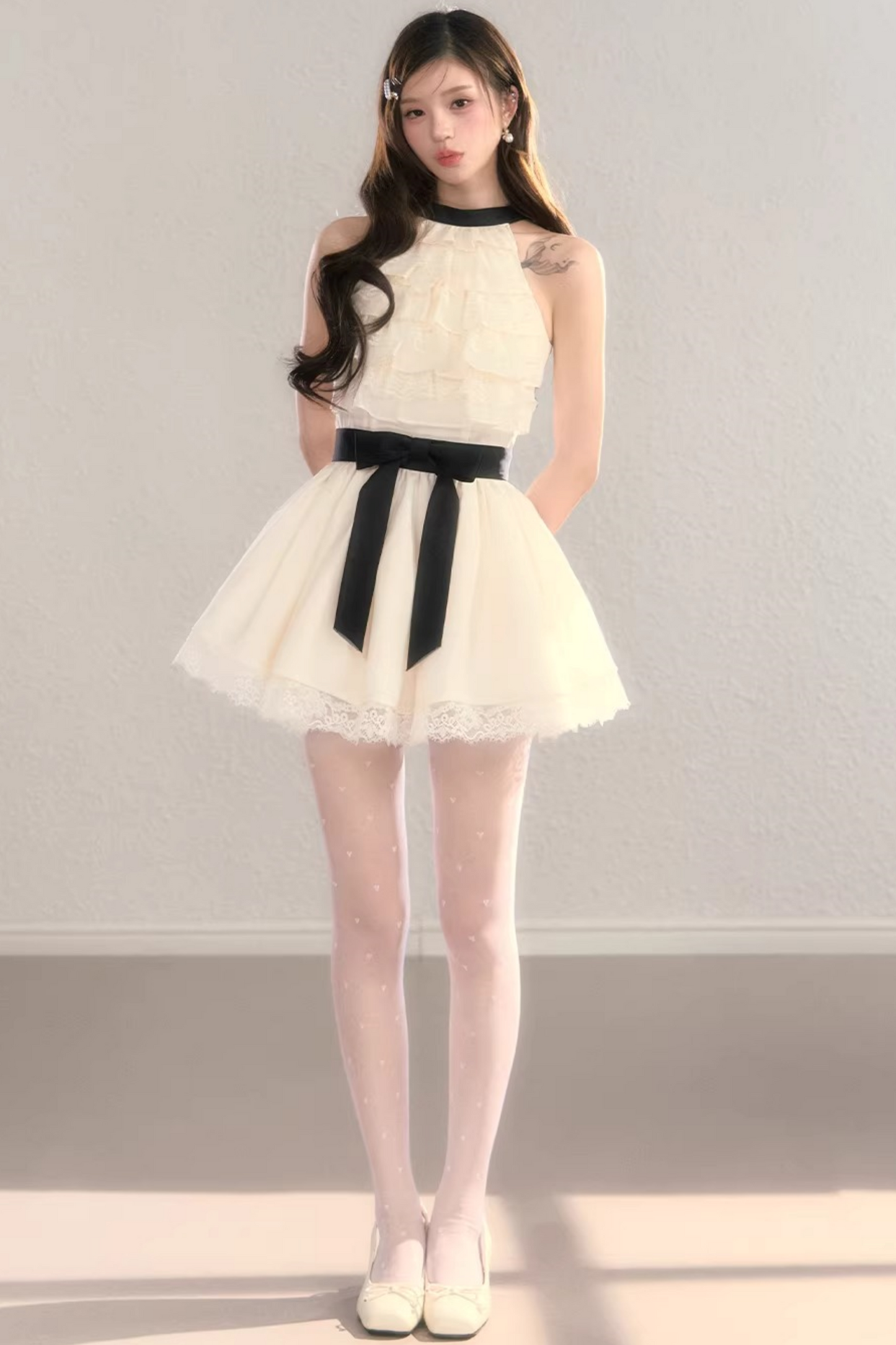 Princess Halter Lace Dress