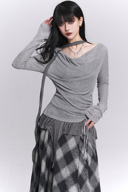 Ghost Ribbon Two-Piece Top