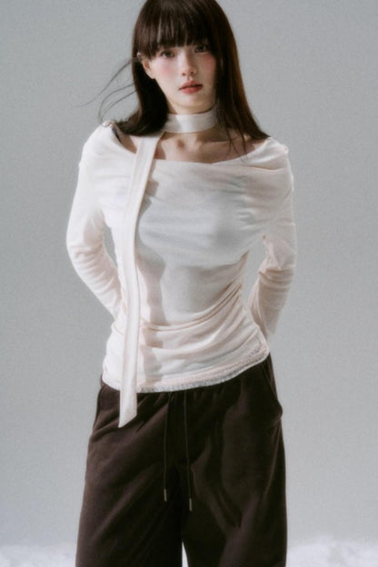 Lyocell Lace Slimming Top