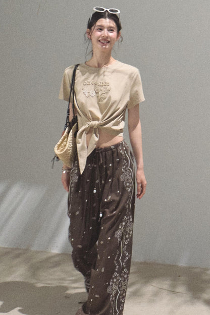 Bohemian Breeze Linen Pants