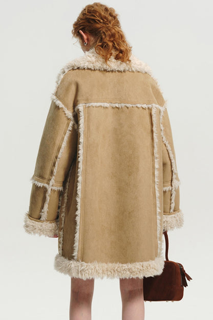 Thickened Suede Fur Coat