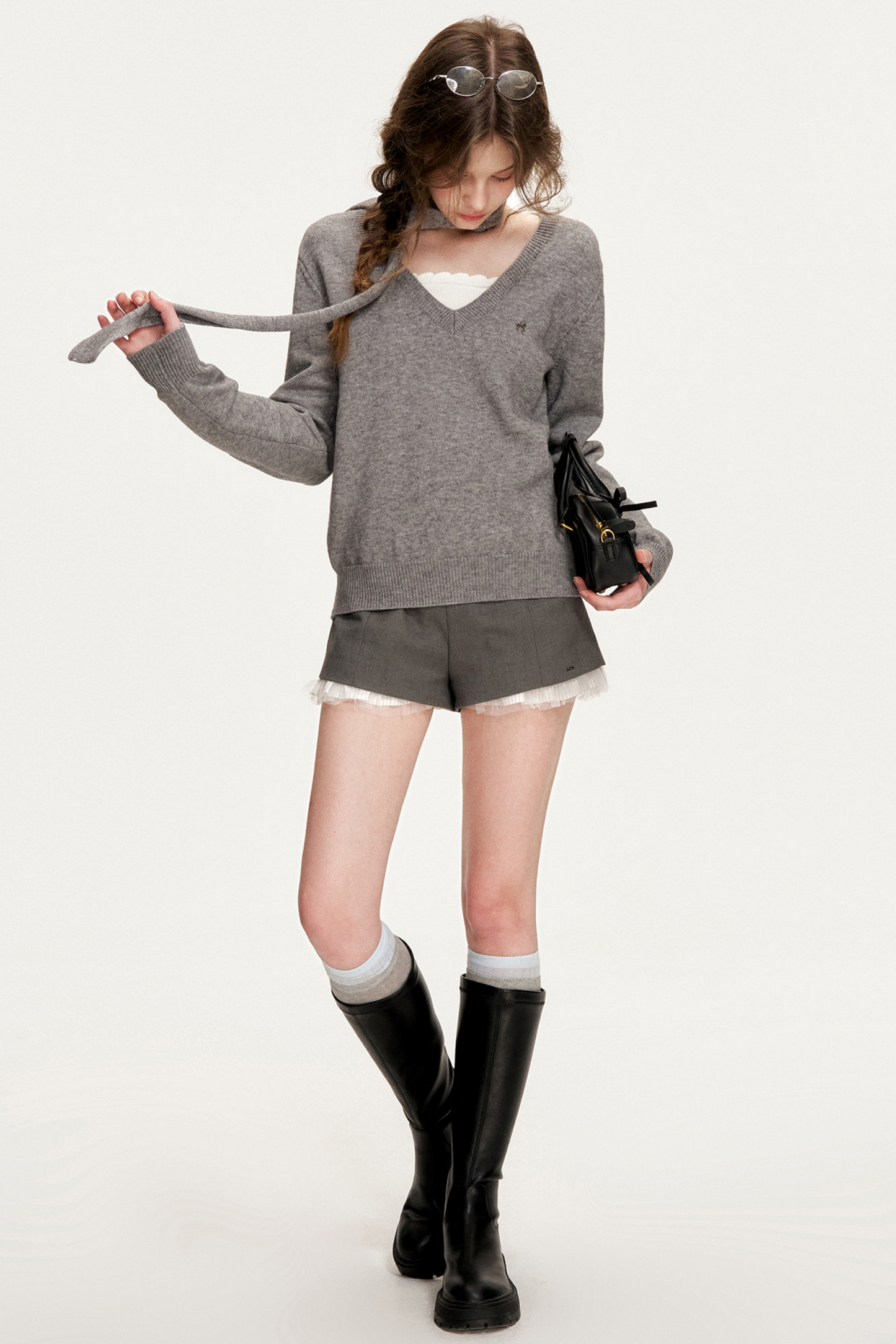 Romantic Encounter Tencel Sweater Set