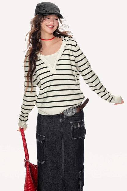 Striped Pullover Sweater