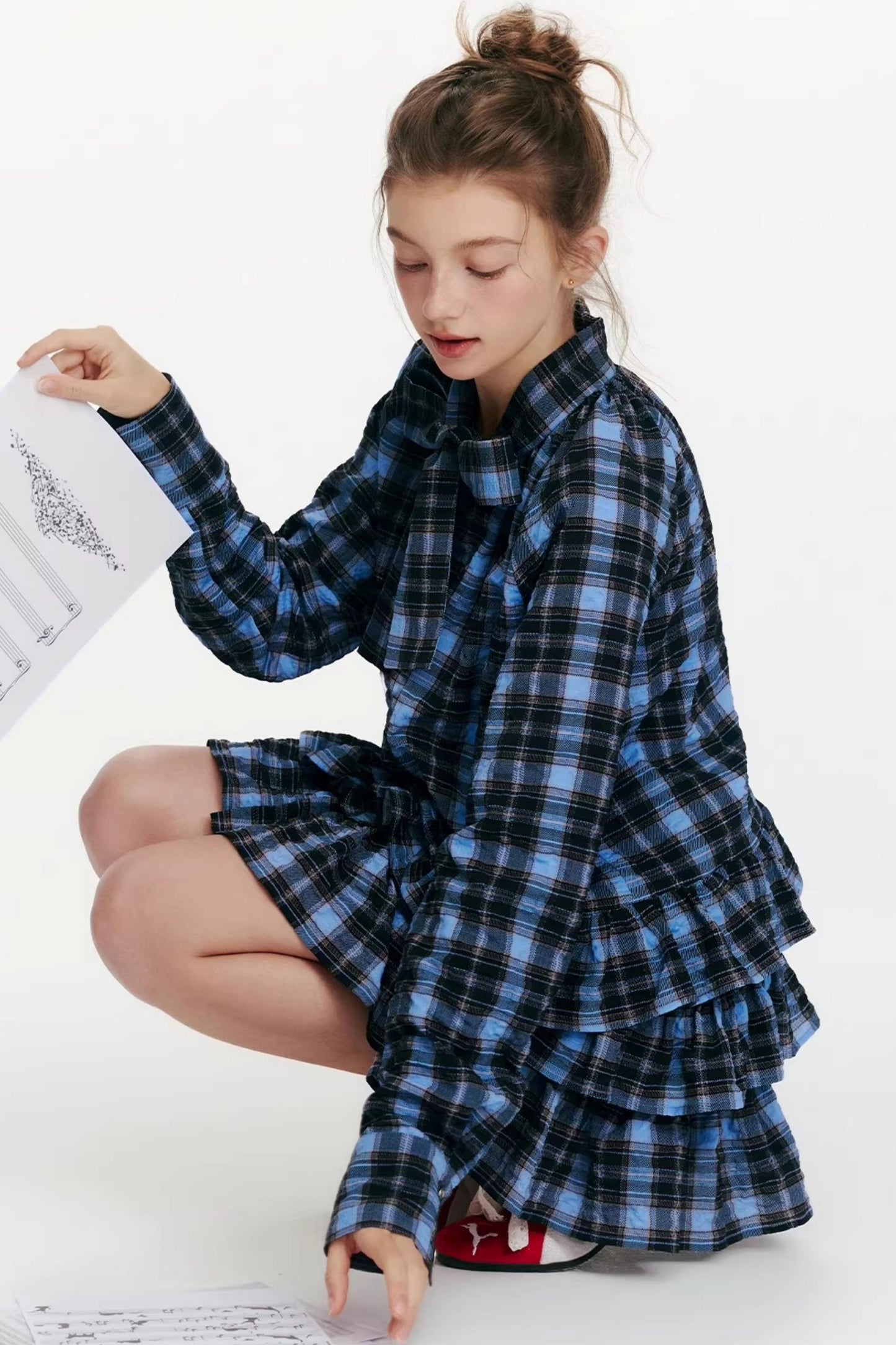 Twilight Rose Tie-Up Dress