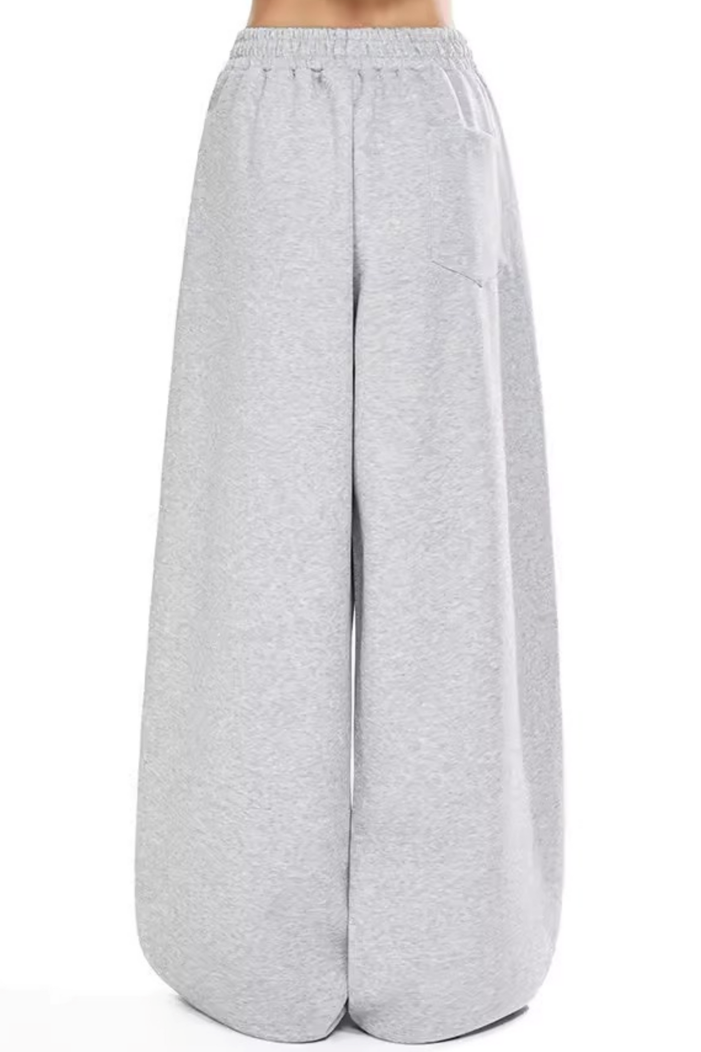 별 프린트 와이드 레그 팬츠