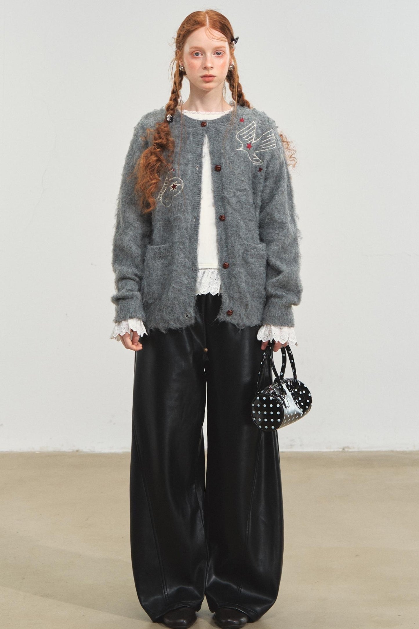 Relaxed Leather Pants