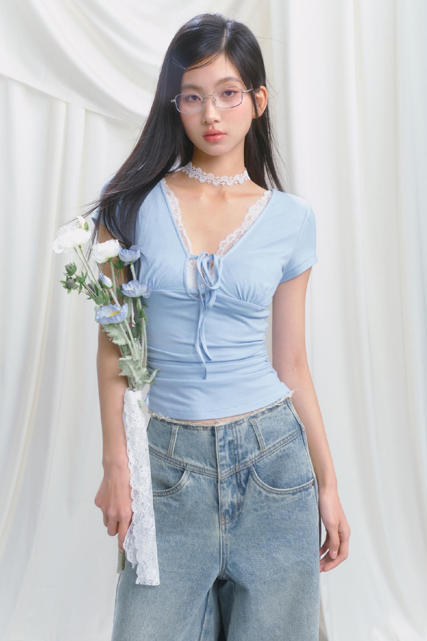 Classic Wide-Leg Jeans Pant