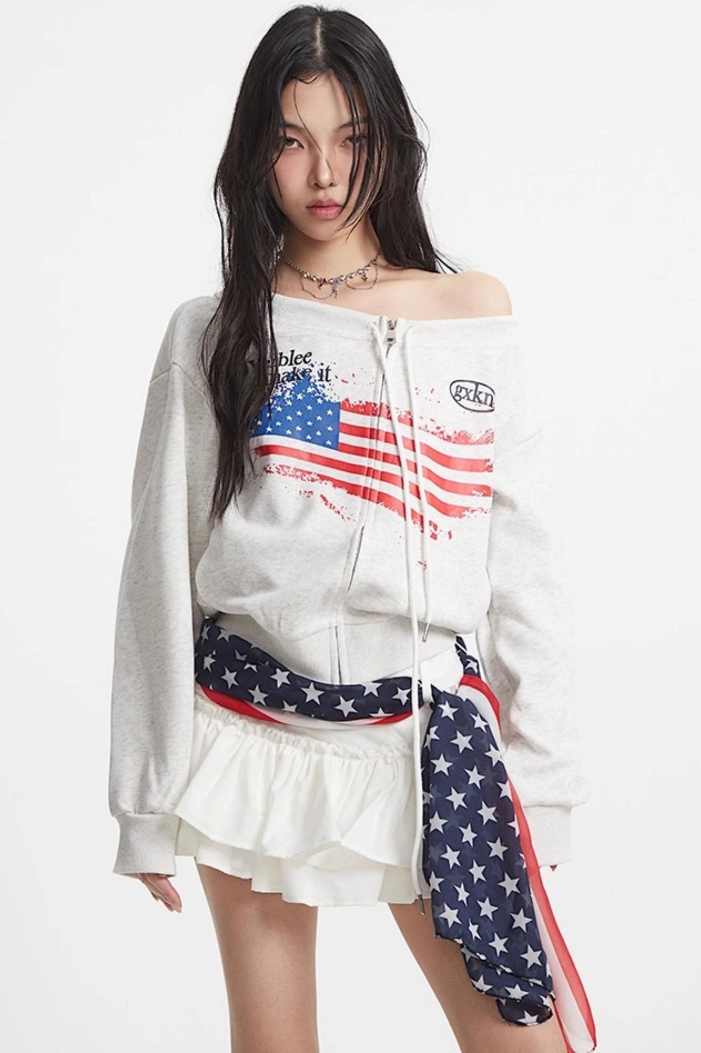 Vintage Zipper Sweatshirt