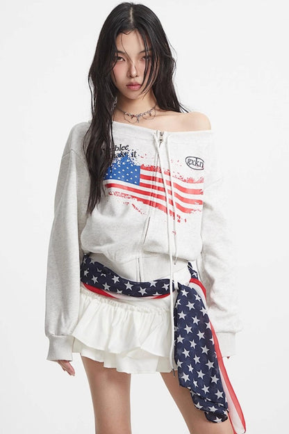 Vintage Zipper Sweatshirt