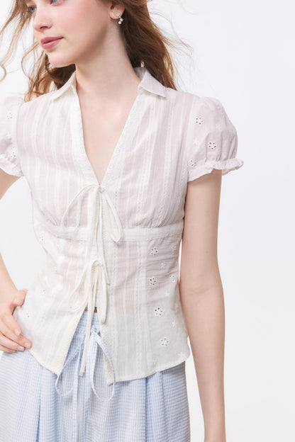 Embroidery Fit Shirt