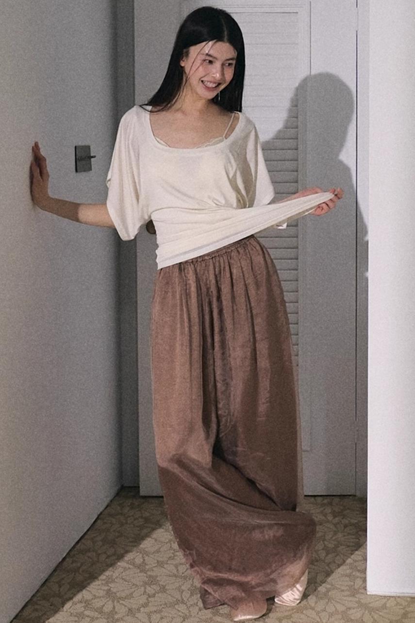 Saturated Weekend Wool Knit Top