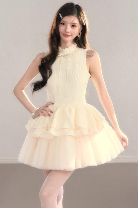 Minuet Waist-Cinching Dress