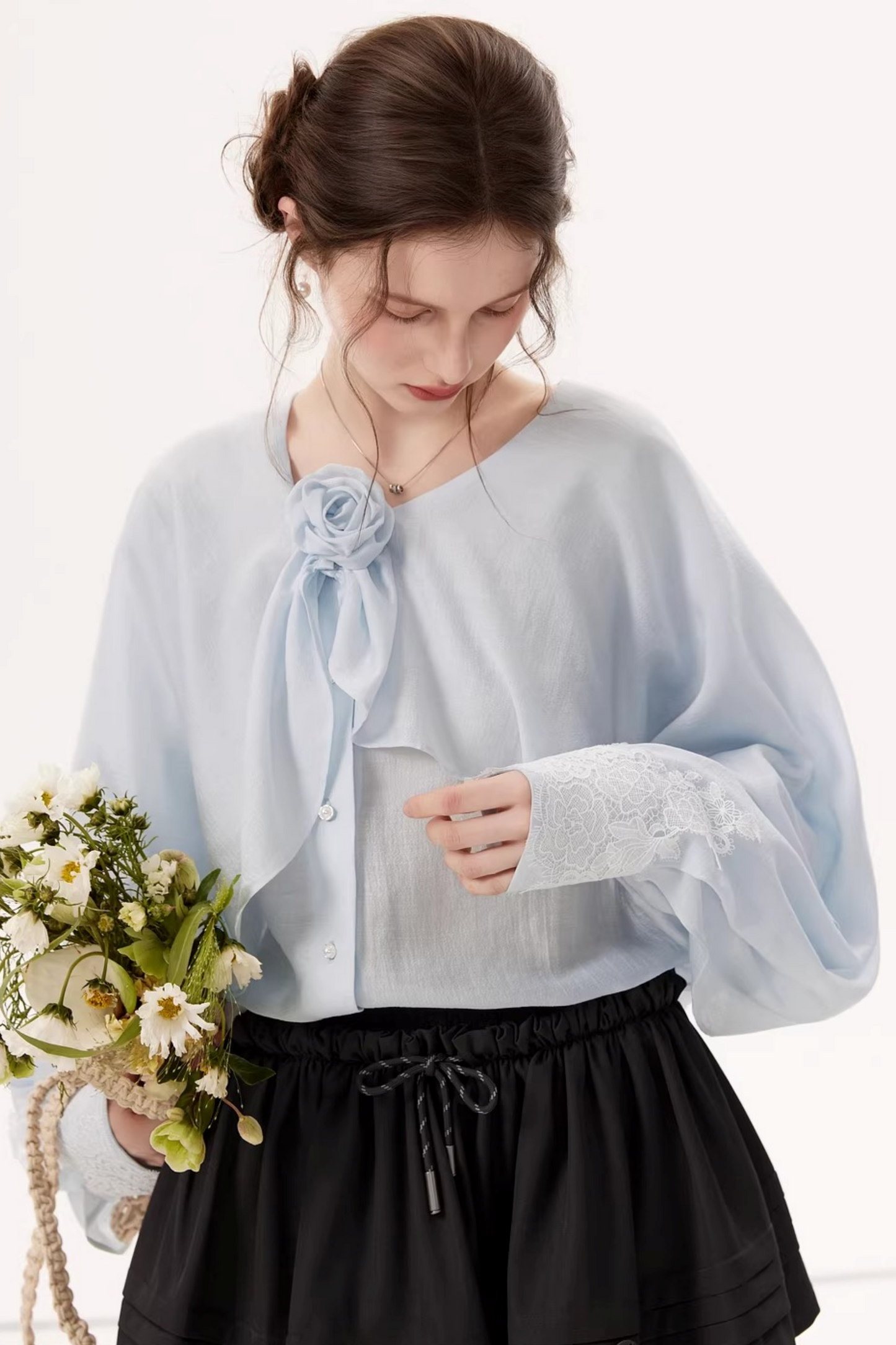 Irregular Textured Blouse