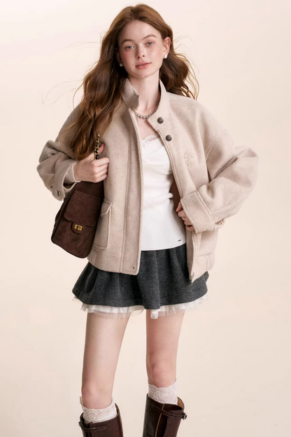 Cloud Velvet Lace Top