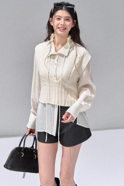 Gilet in maglia