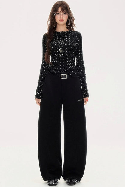 Scimitar Wide-Leg Pants