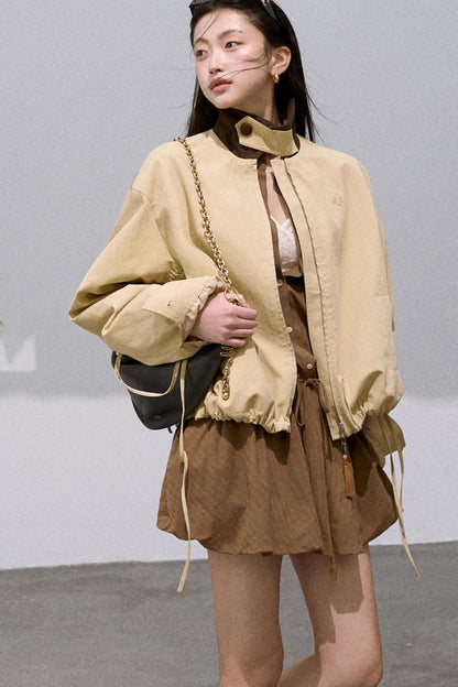 Vintage Cotton Linen Casual Jacket