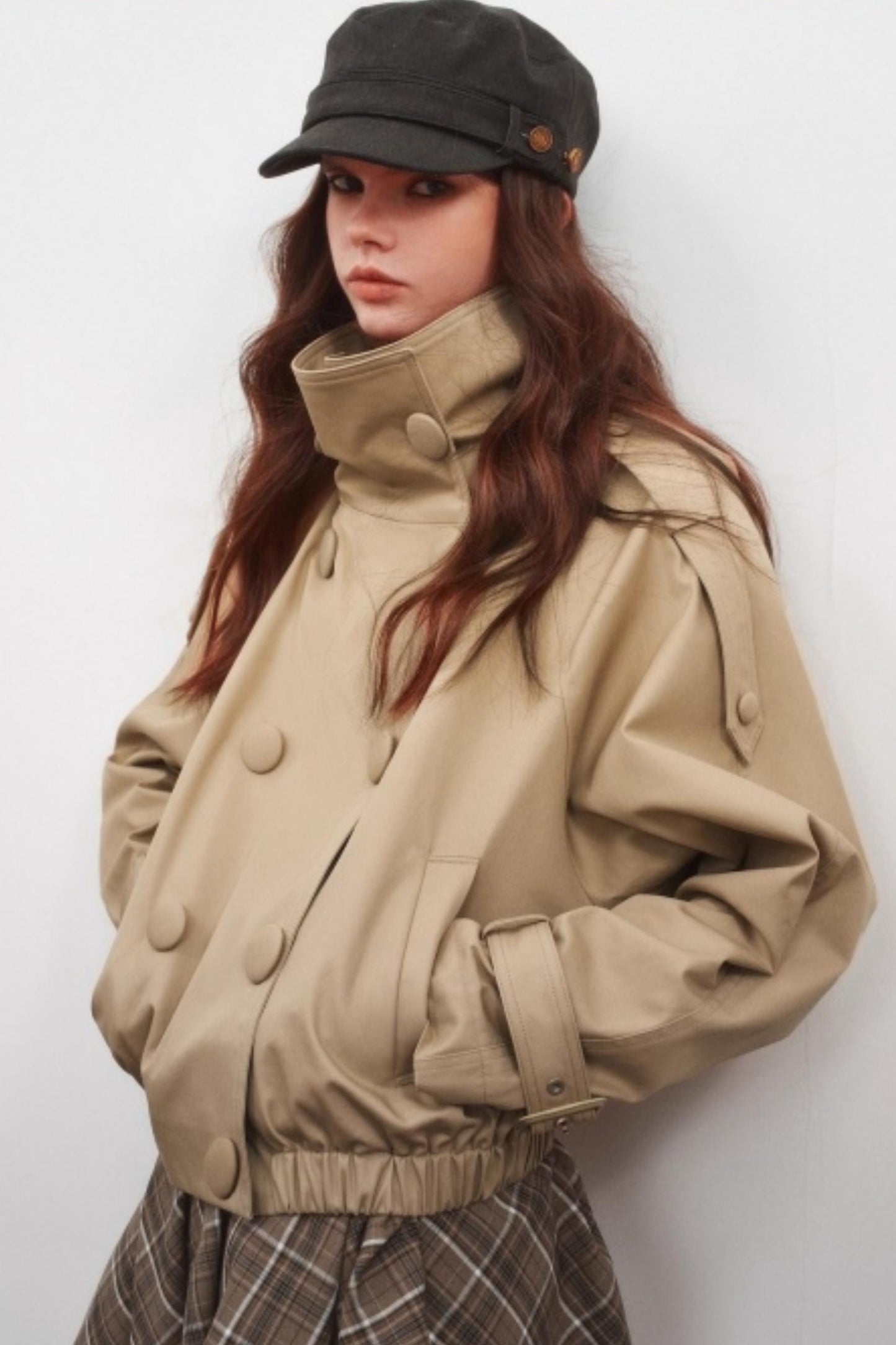 Winter Lyocell Cotton Trench Coat
