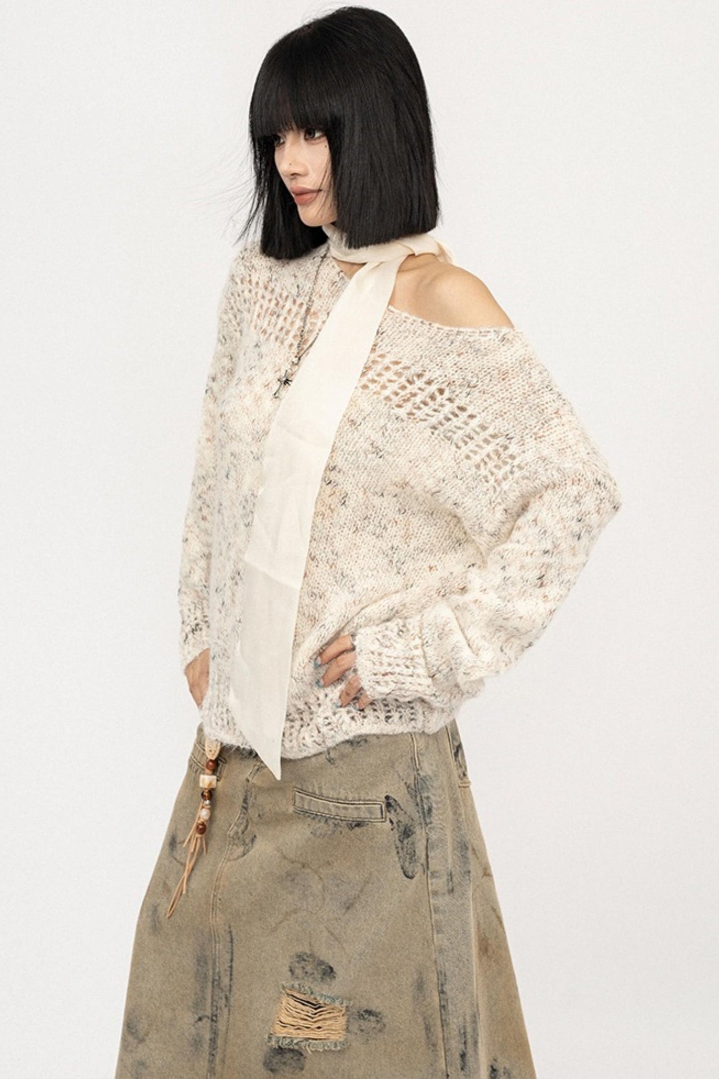 American Spice Girl Knit Sweater Top