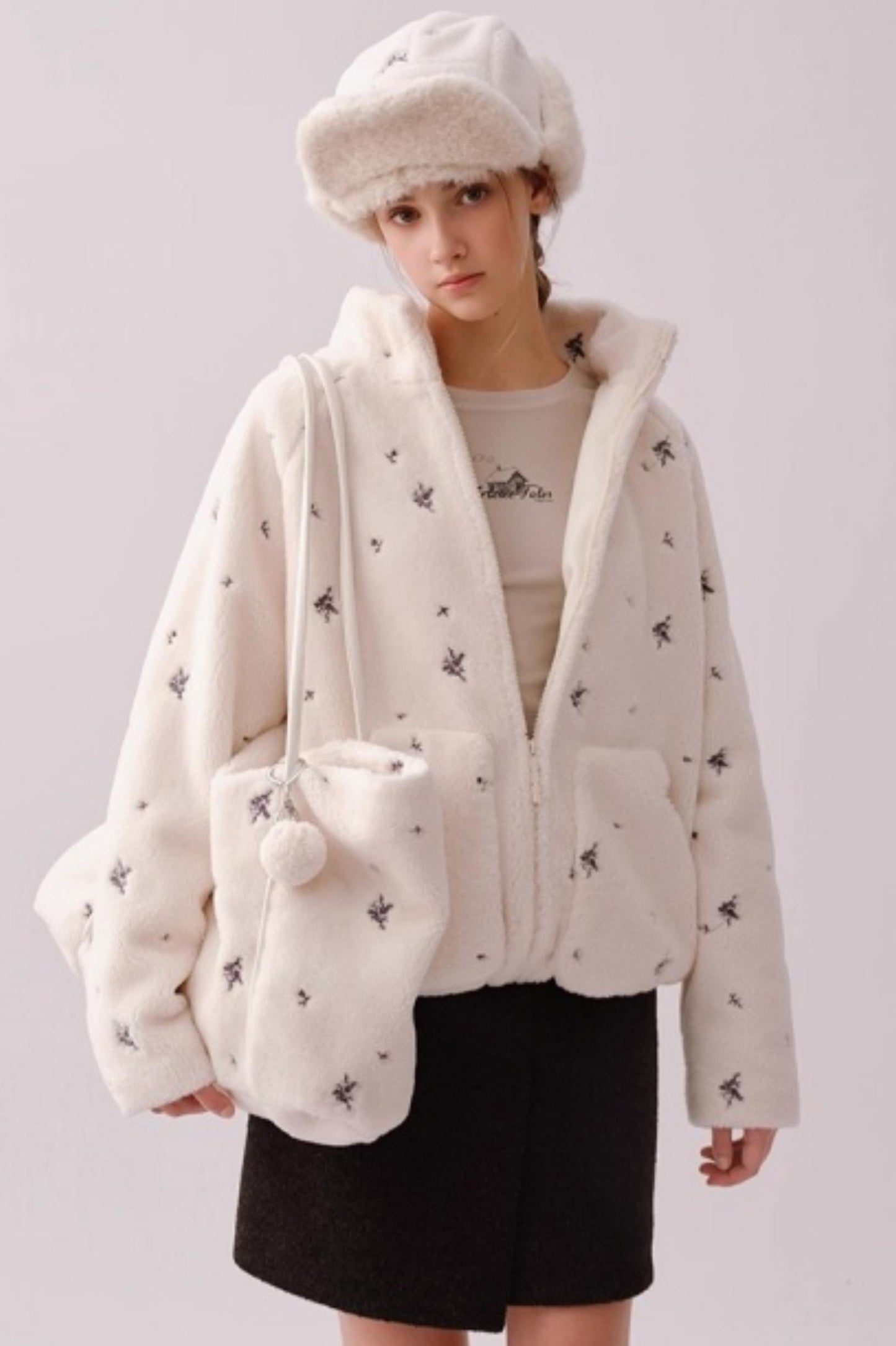 Endless Thoughts Floral Tote Bag