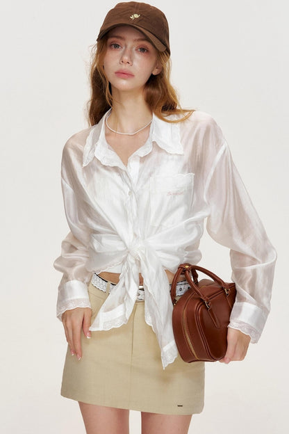 Kroche Cool Sheer Baggy Shirt