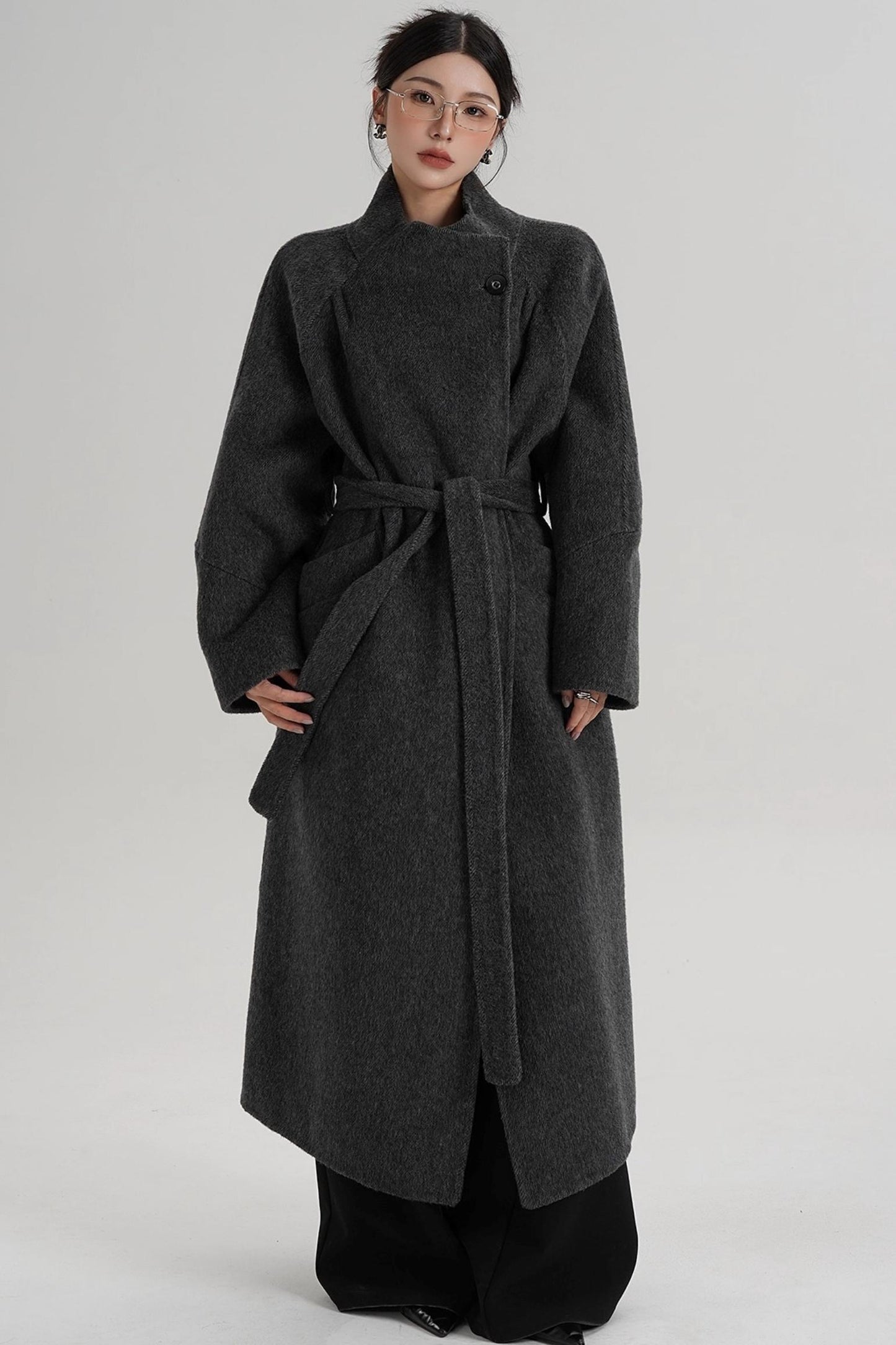 Elegant Wool Reversible Jacket