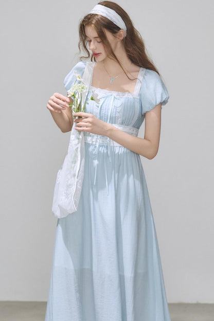 Patchwork A-Line Dress