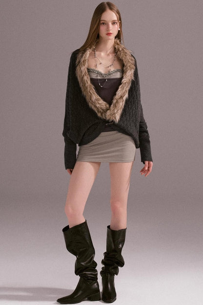 Hot Girl Knit Top Jacket