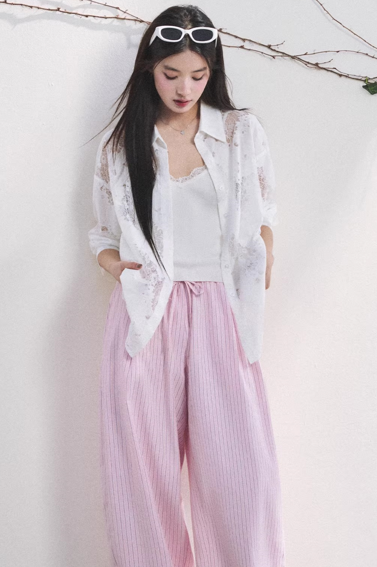 Dream Flower Striped Camisole