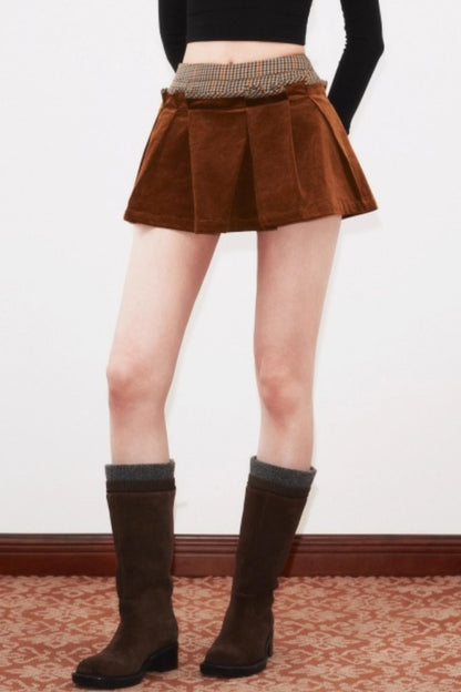 Corduroy Cardigan Suit Top Set-Up