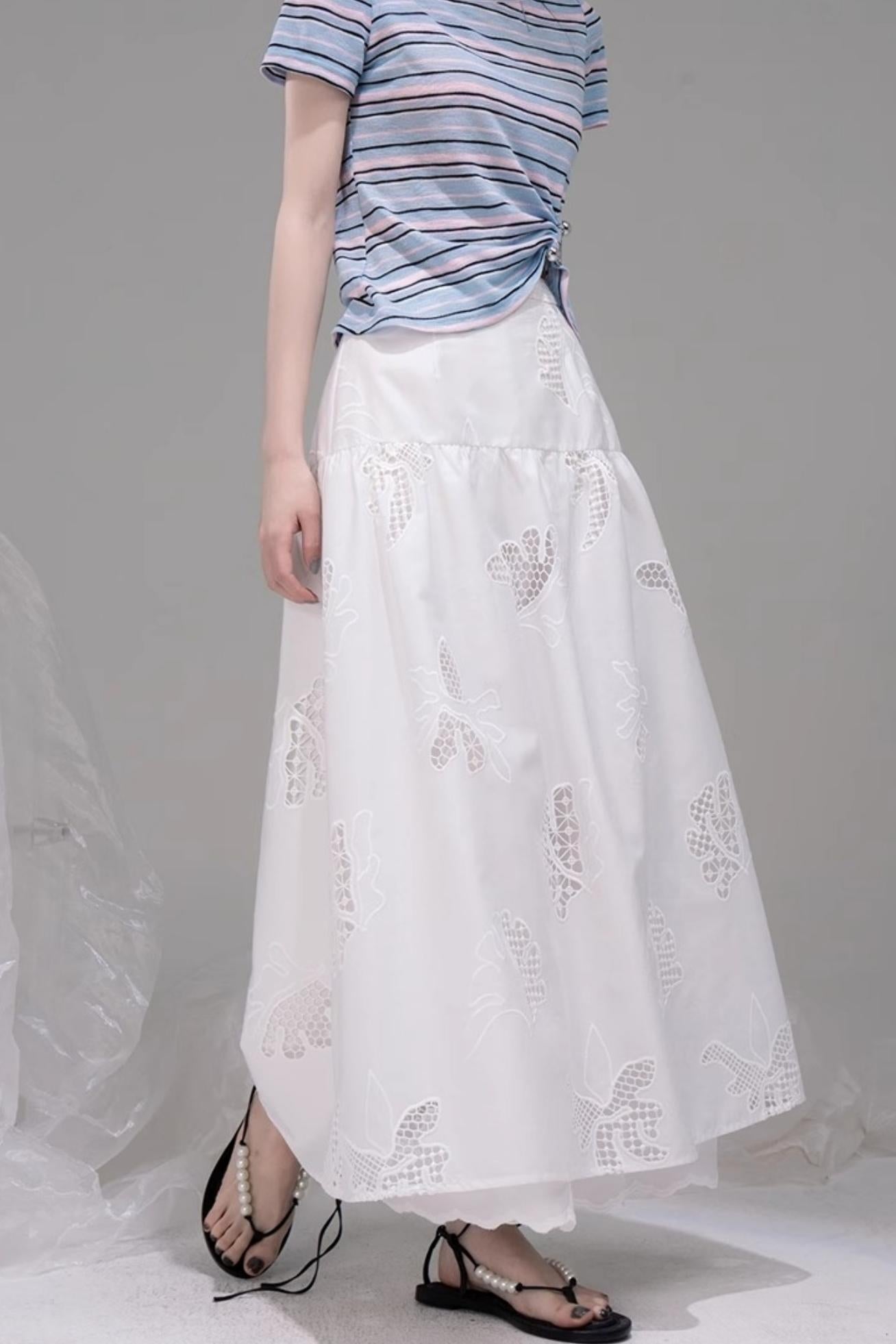 Twisted Stripe Raglan Tee