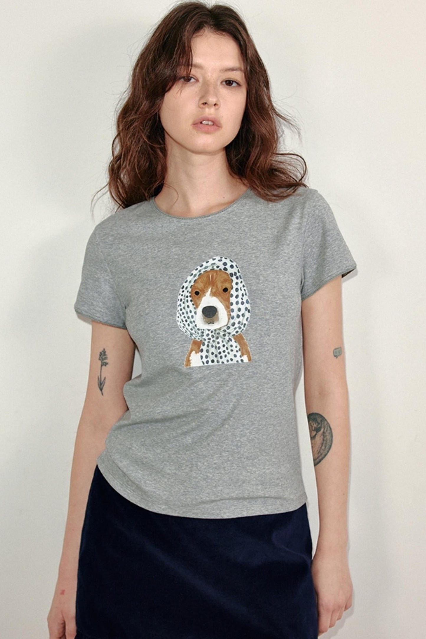 Polka Dot Puppy Tee