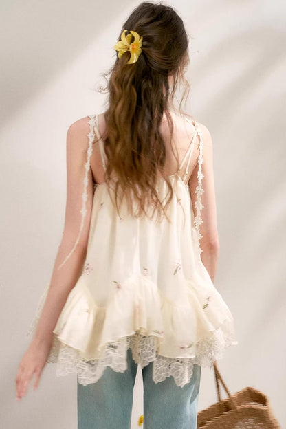 Silk Summer Camisole Set-Up