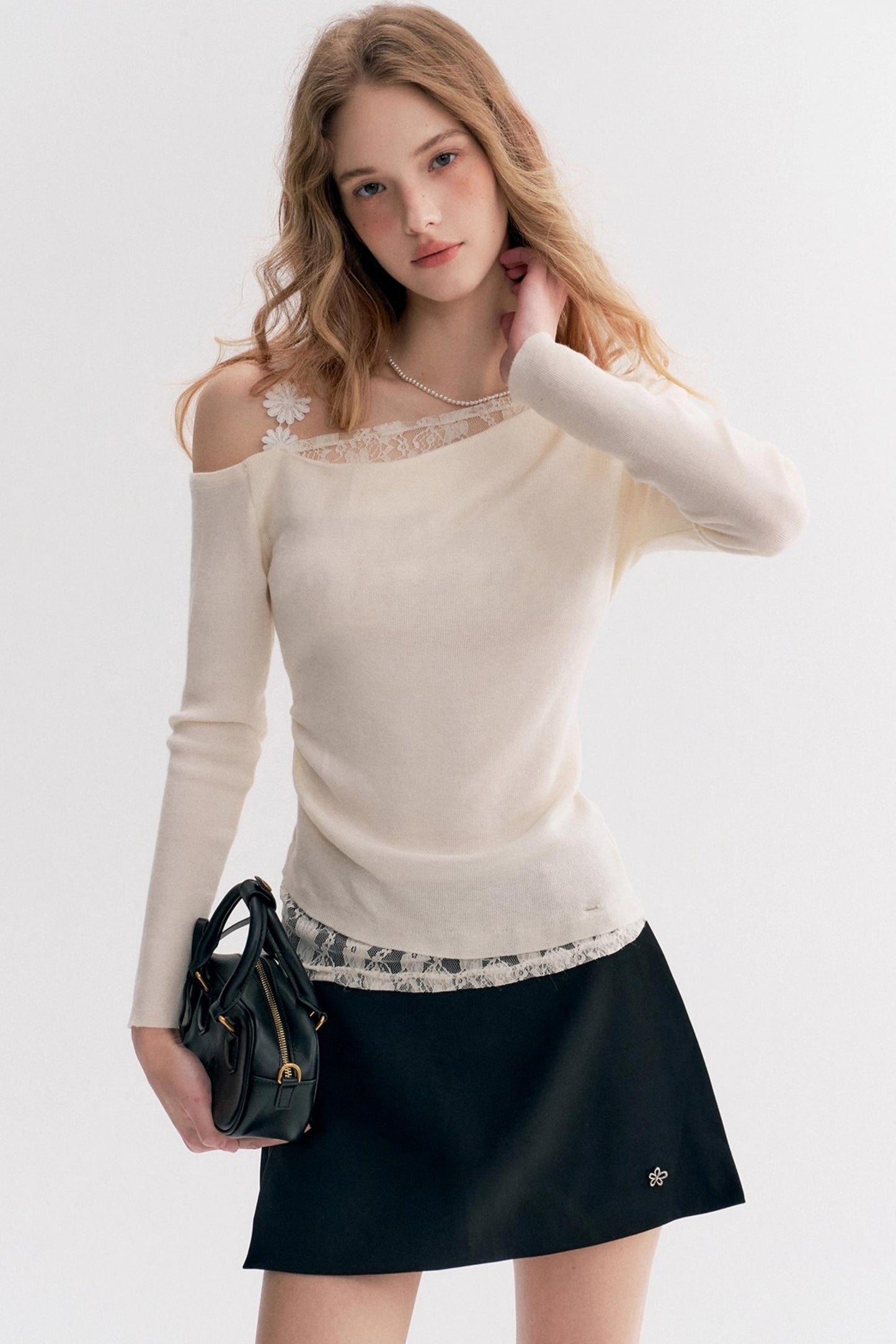 Daisy Whisper Knit Top
