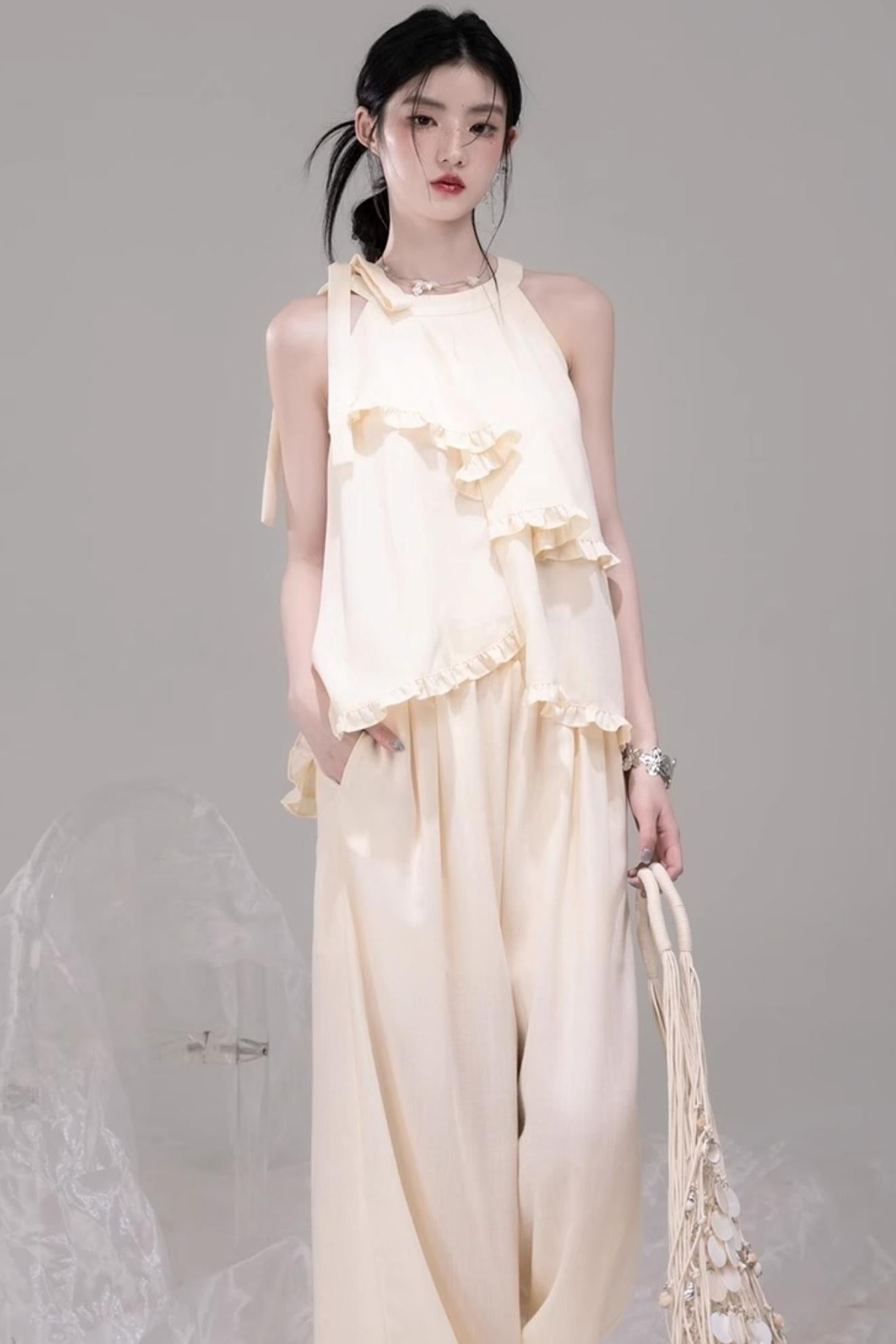 Chill Apricot Ruffle Set-Up