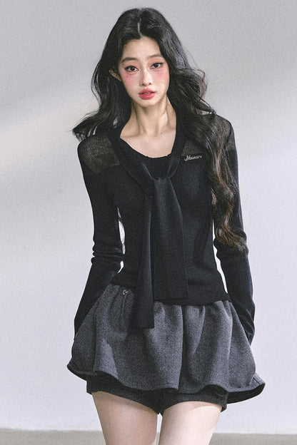 Desire Doll Knitted Waist Top